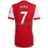 Maillot de Supporter Arsenal Bukayo Saka 7 Domicile 2021-22 Pour Homme